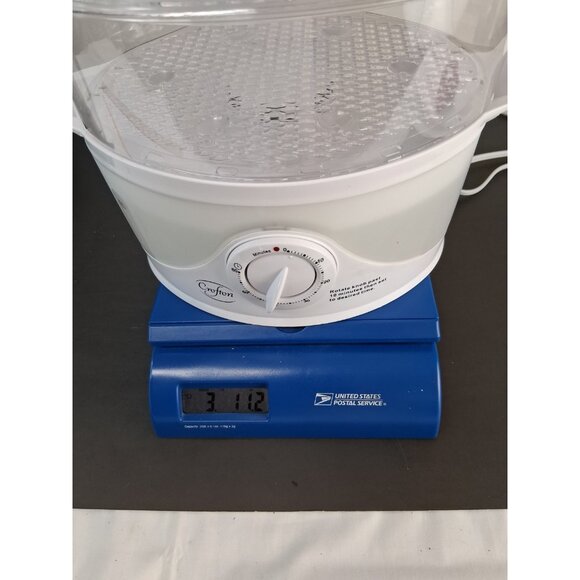 Crofton 3-Tier Food Steamer Model HY-4402 w Rice Tray 800W NEW Open Box Tested - Picture 12 of 15